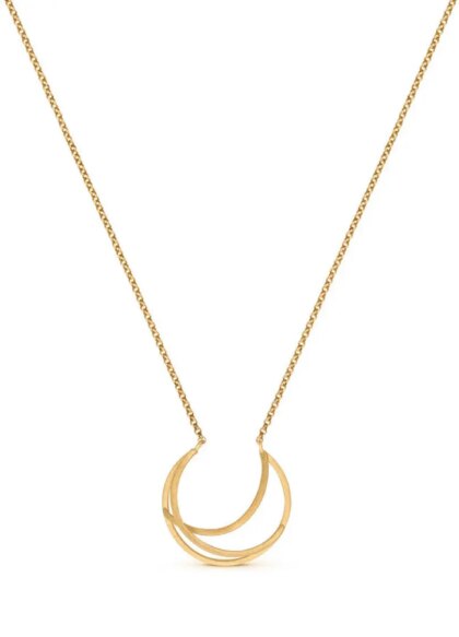 Collier doré Moonrise